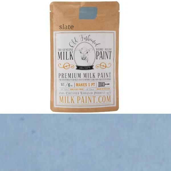 Powdered Milk Paint - Water Based - Pint - Color:Slate Blue